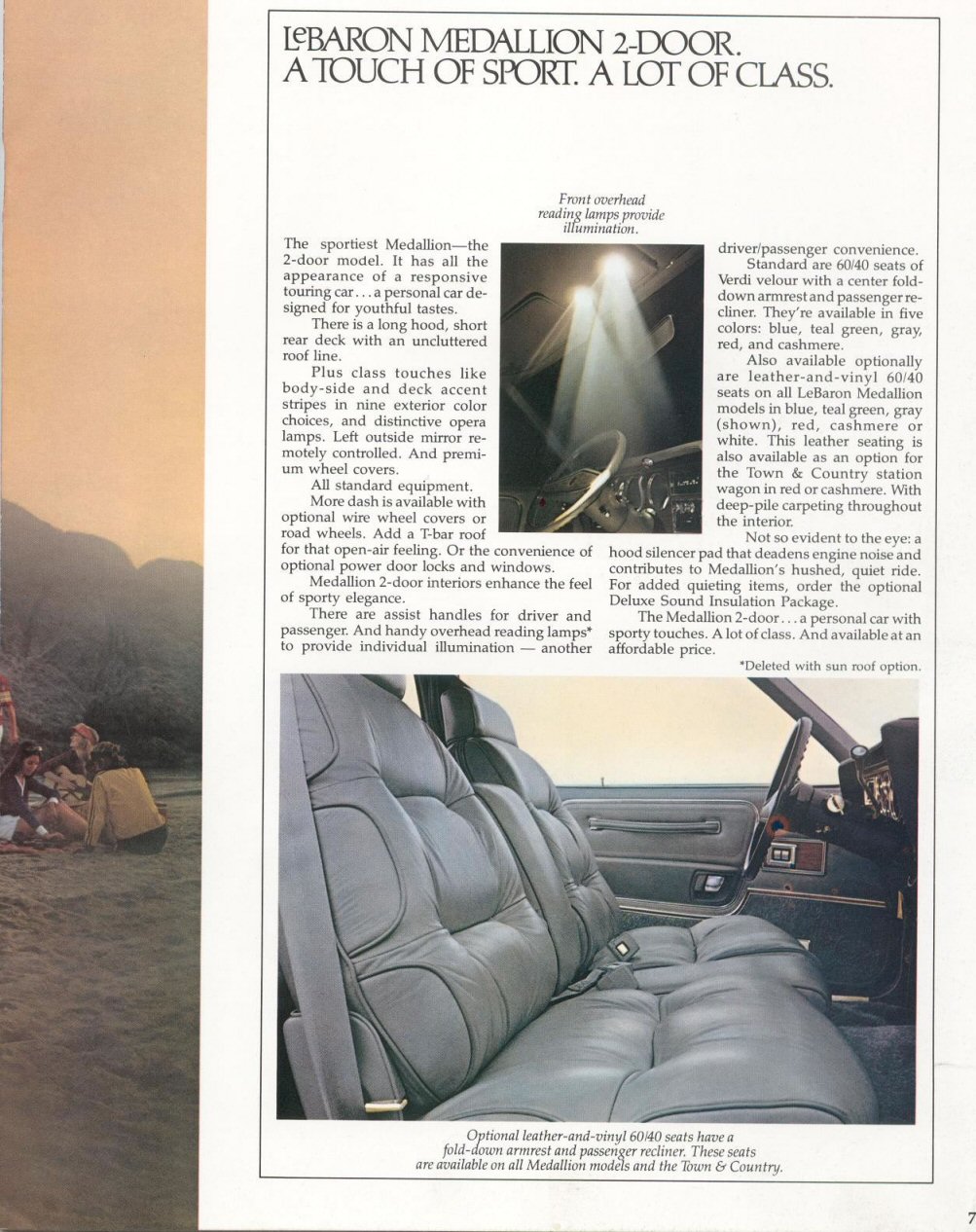 1979 Chrysler LeBaron Brochure Page 13